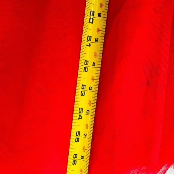 Anthropologie Hutch Tarina One-Shoulder Tulle Maxi Dress Sz 18 W - Picture 11 of 11